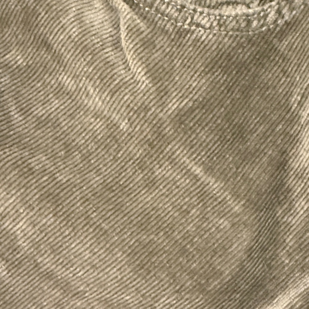 Free People Green Corduroy Wide Leg Pants - Picture 4 of 7